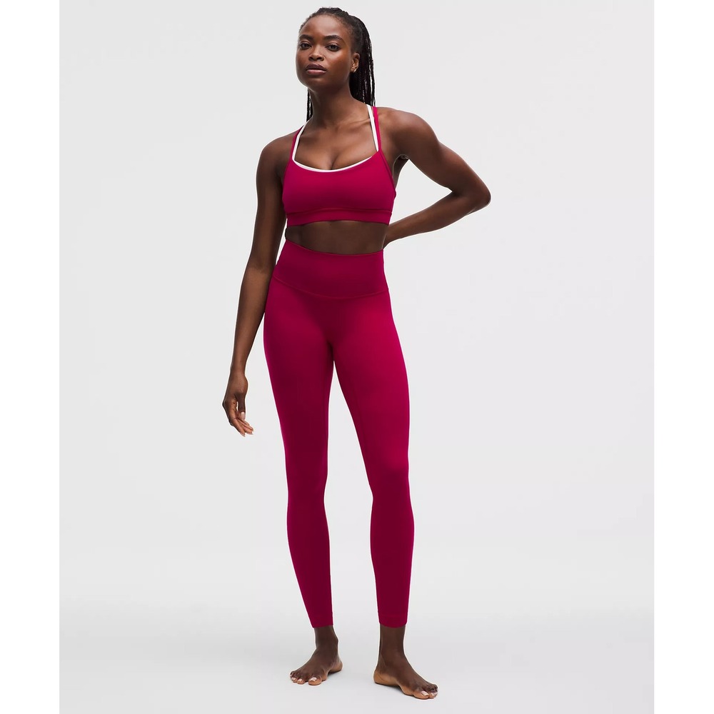 Lululemon-Align No Line High-Rise Pant 28"-Berry Rumble
